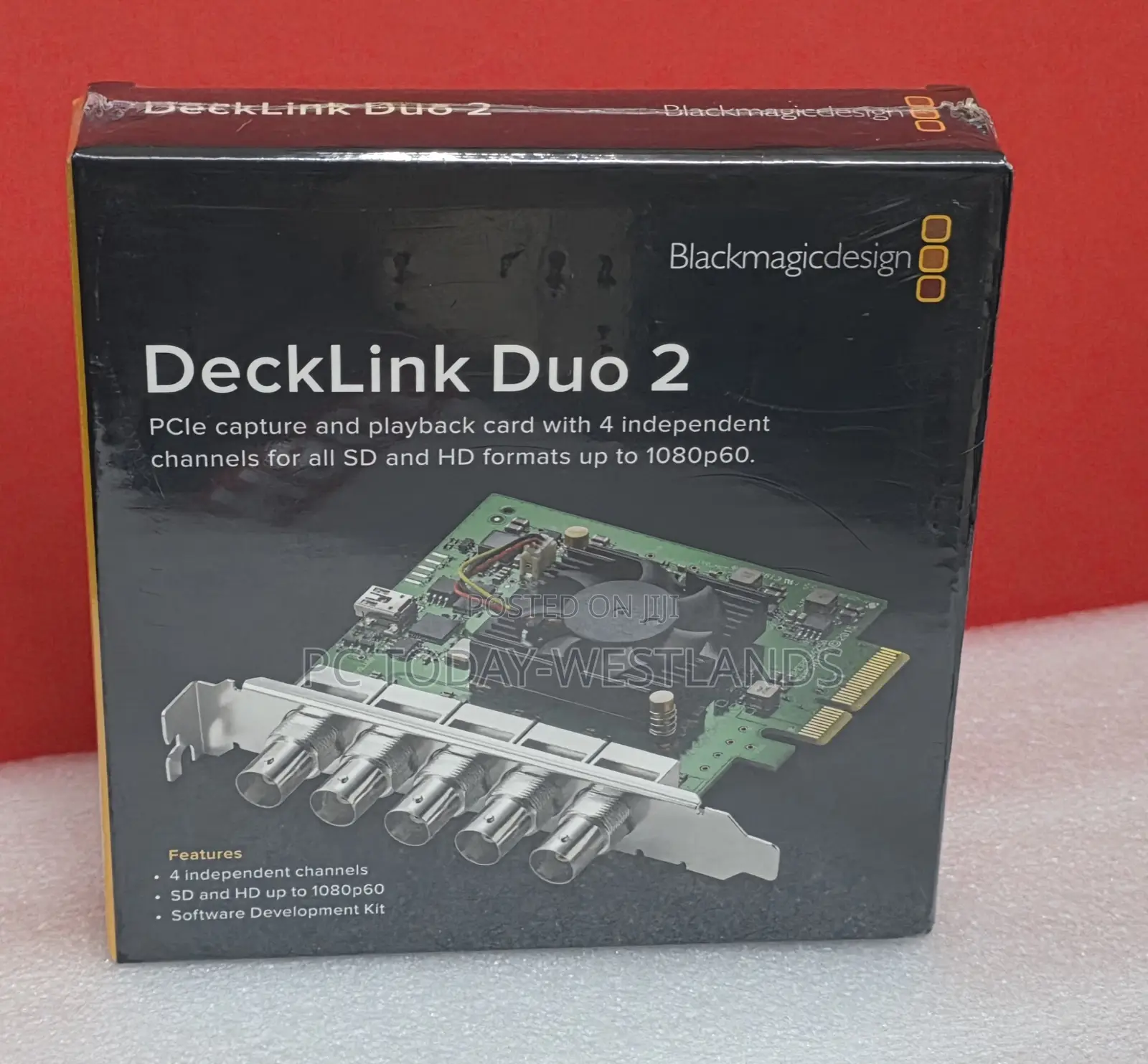 Blackmagic Design Decklink Duo 2 4ch Sdi Playback And Capture Card