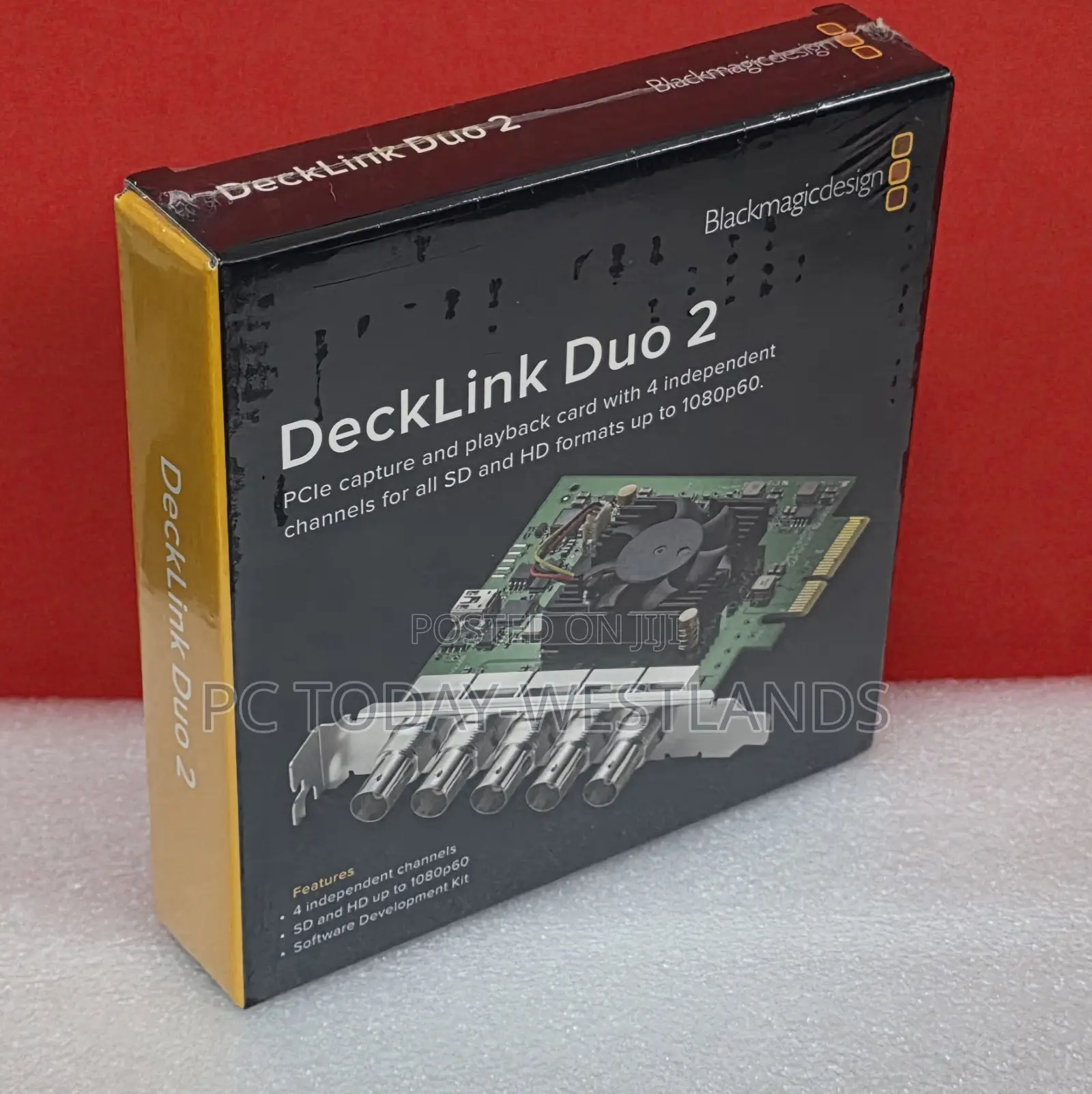 Blackmagic Design Decklink Duo 2 4ch Sdi Playback And Capture Card