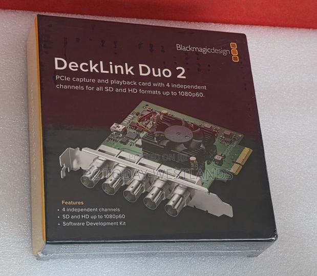 Blackmagic Design Decklink Duo 2 4ch Sdi Playback And Capture Card - thumbnail 5