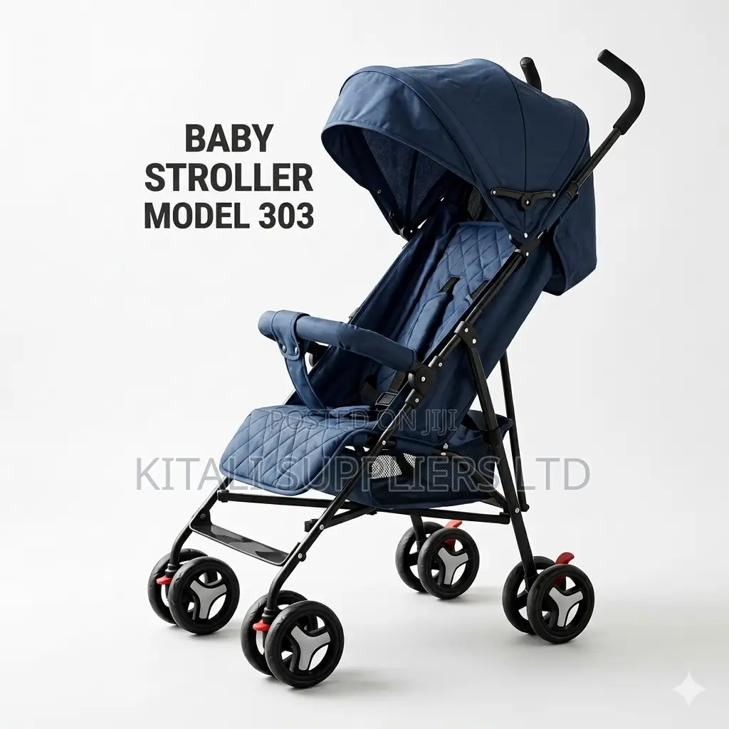 Baby Stroller Model 303 – Lightweight Foldable Baby Pram