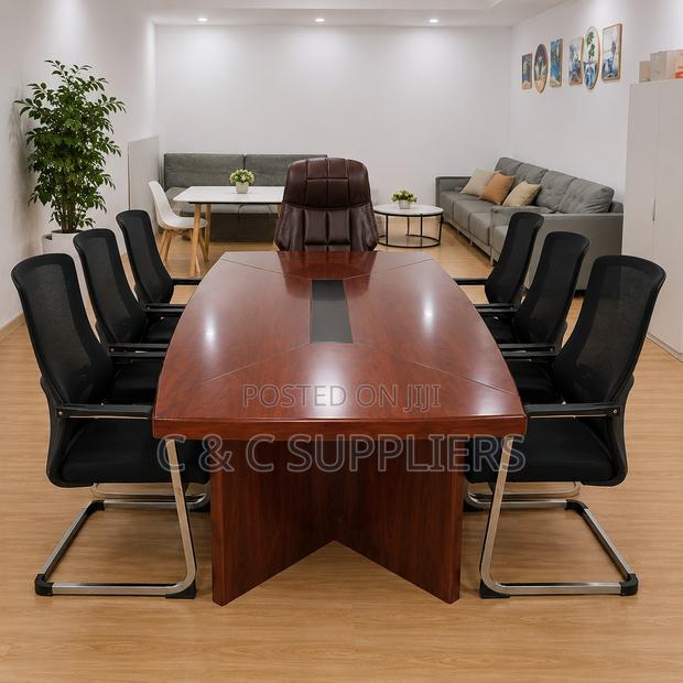 Office Mahogany Boardroom Table-2 Meter - thumbnail 3
