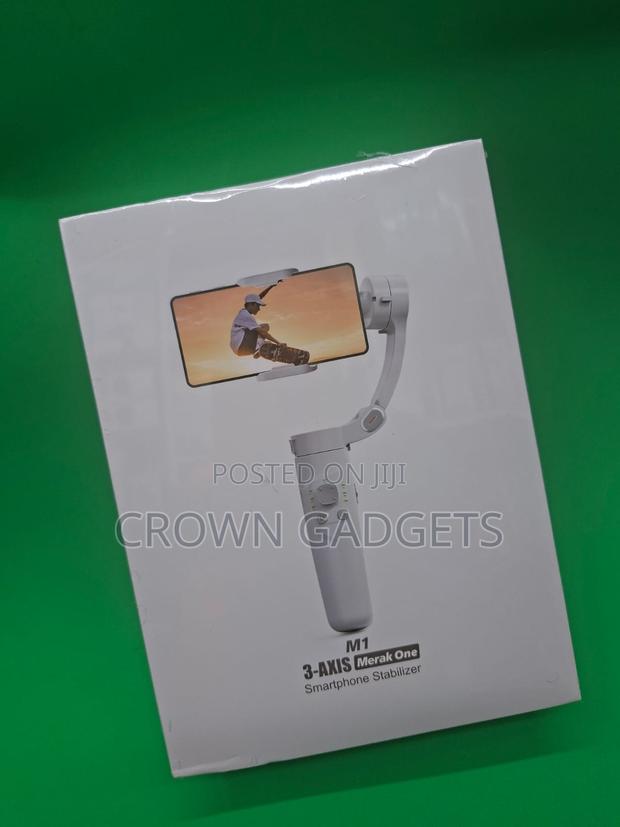Merak One M1 3-Axis Smartphone Stabilizer Gimbal Bluetooth - thumbnail 2