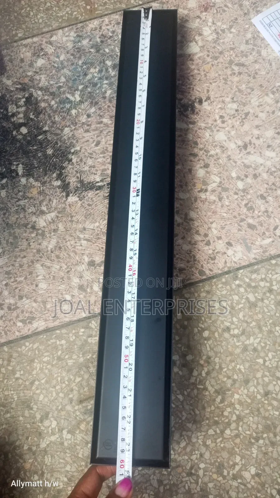 Black 60cm Floor Drain