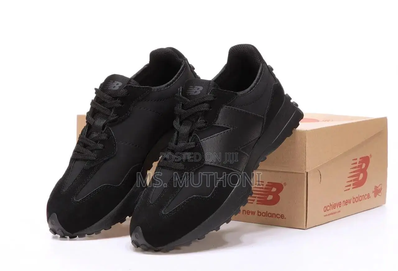Nb 327 Triple Black Size 37-42