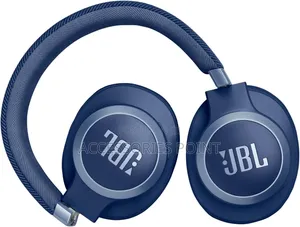 JBL Live 770nc Original Headphones, Anc, 65hrs Play, Blue/Black