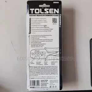 Tolsen Ratchet Modular Crimping Pliers Cable Cutter Wire Stripping