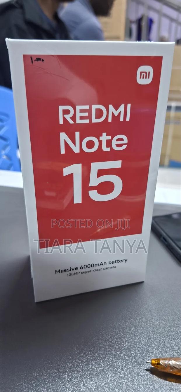 New Xiaomi Redmi Note 15 128 GB Black - thumbnail 3