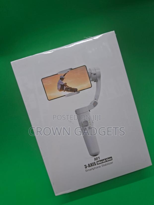 Merak One M1 3-Axis Smartphone Stabilizer, Handheld Gimbal, Stabilizer - thumbnail 2