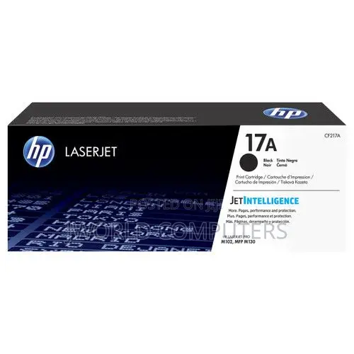 Hp 17a Black Original Laserjet Toner Cartridge - Cf217a