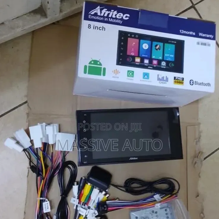New Look Improved 8inch Afritec Android Car Radio