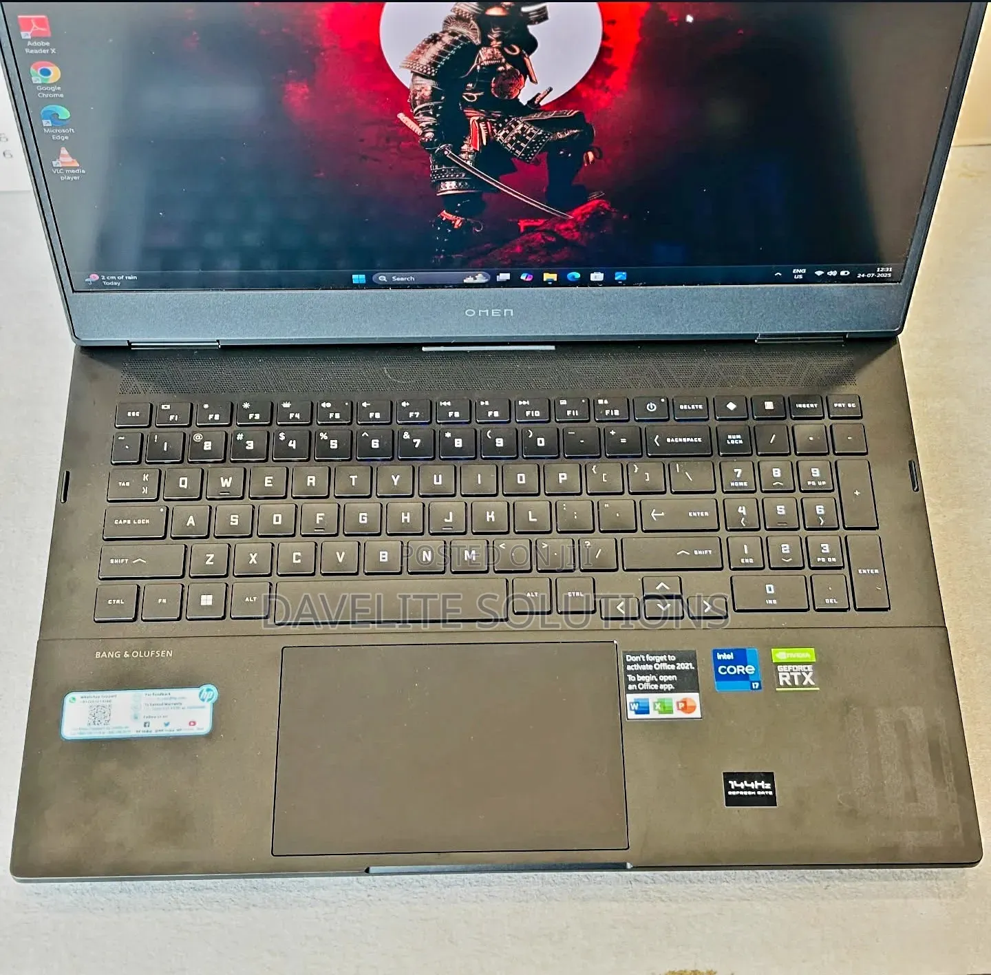 New Laptop HP Omen 16 32GB Nvidia SSD 512GB