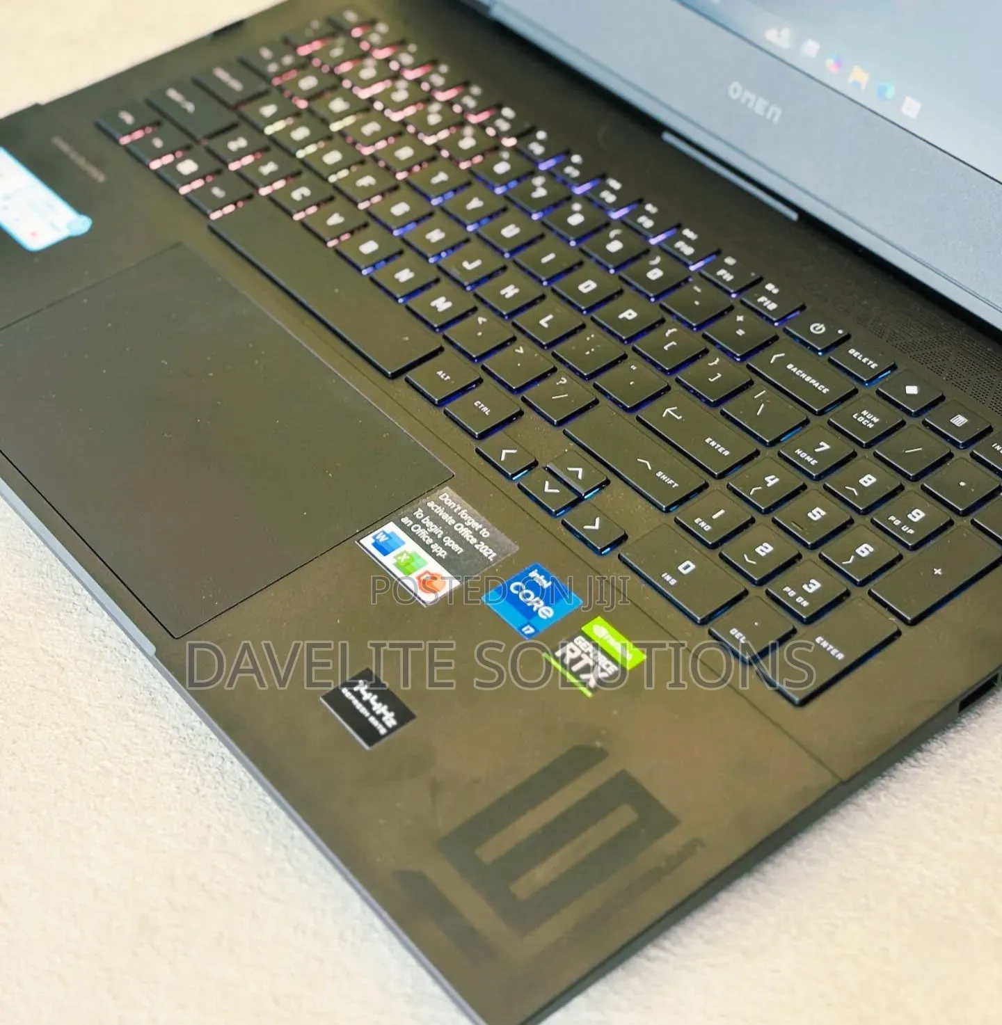 New Laptop HP Omen 16 32GB Nvidia SSD 512GB