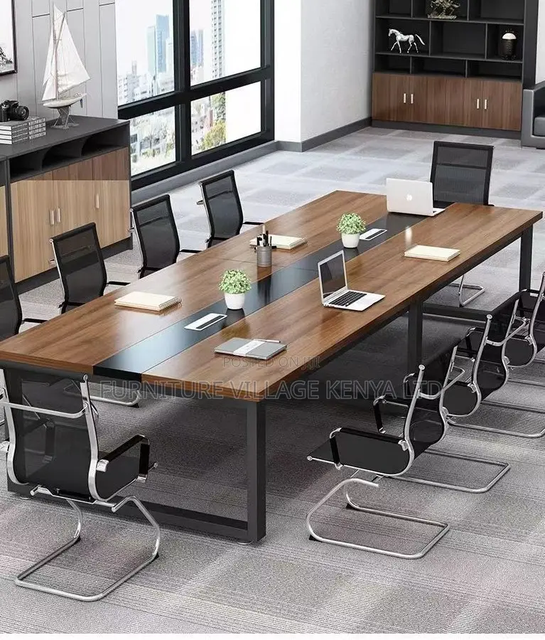 MDF Conference Table With Cable Box
