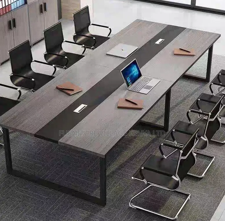 MDF Conference Table With Cable Box