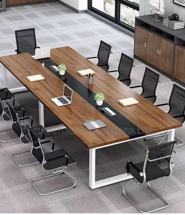 MDF Conference Table With Cable Box - thumbnail 9