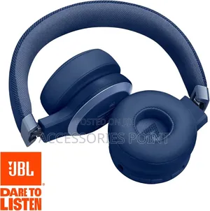 JBL Live 670nc Original Noise Cancelling Headphones Black/Blue