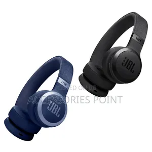 JBL Live 670nc Original Noise Cancelling Headphones Black/Blue