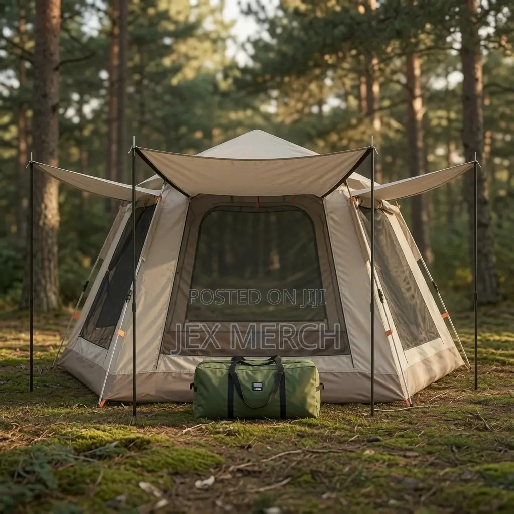 Huge Family-Size Camping Tent With Ample Space – For Sale