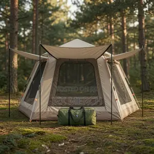 Huge Family-Size Camping Tent With Ample Space – For Sale