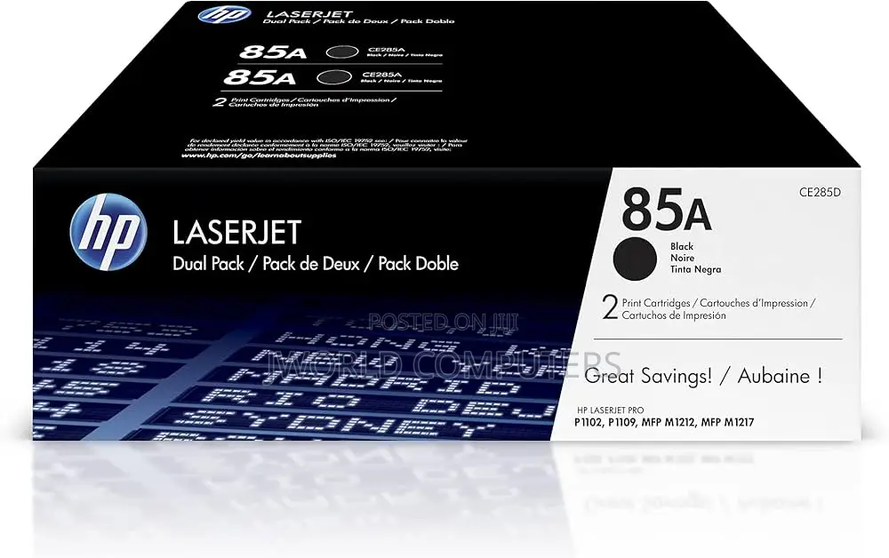 Hp 85a Black Original Laserjet Toner Cartridge - Ce285a