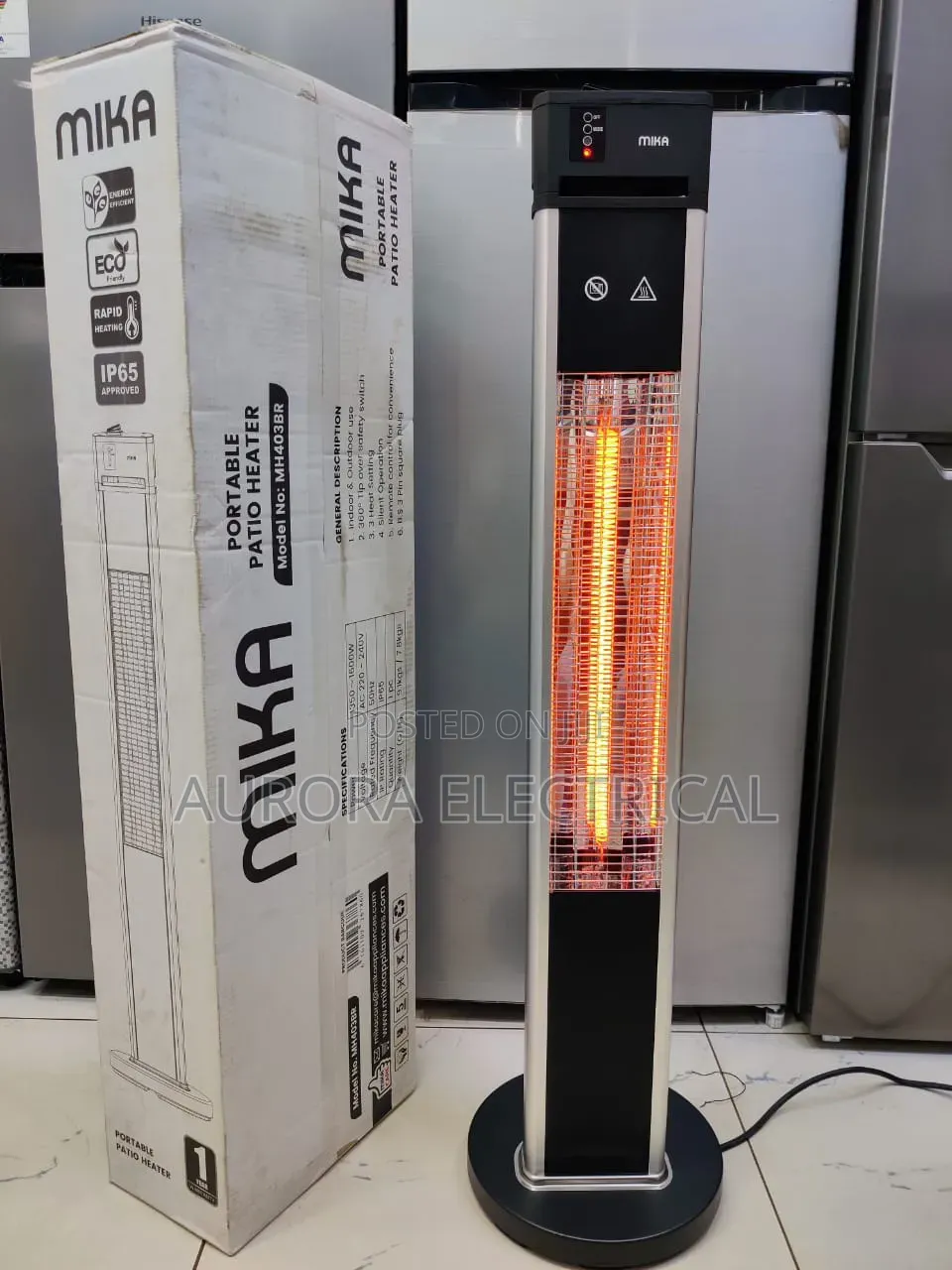 Mika Indoor and Outdoor Room Heater