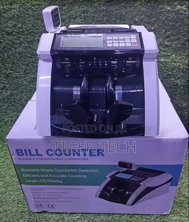 Large LCD Display Cash Handling Machine Ideal Multi-Currency Detection