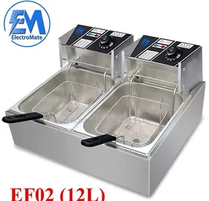 Electromate Double Deep Fryer