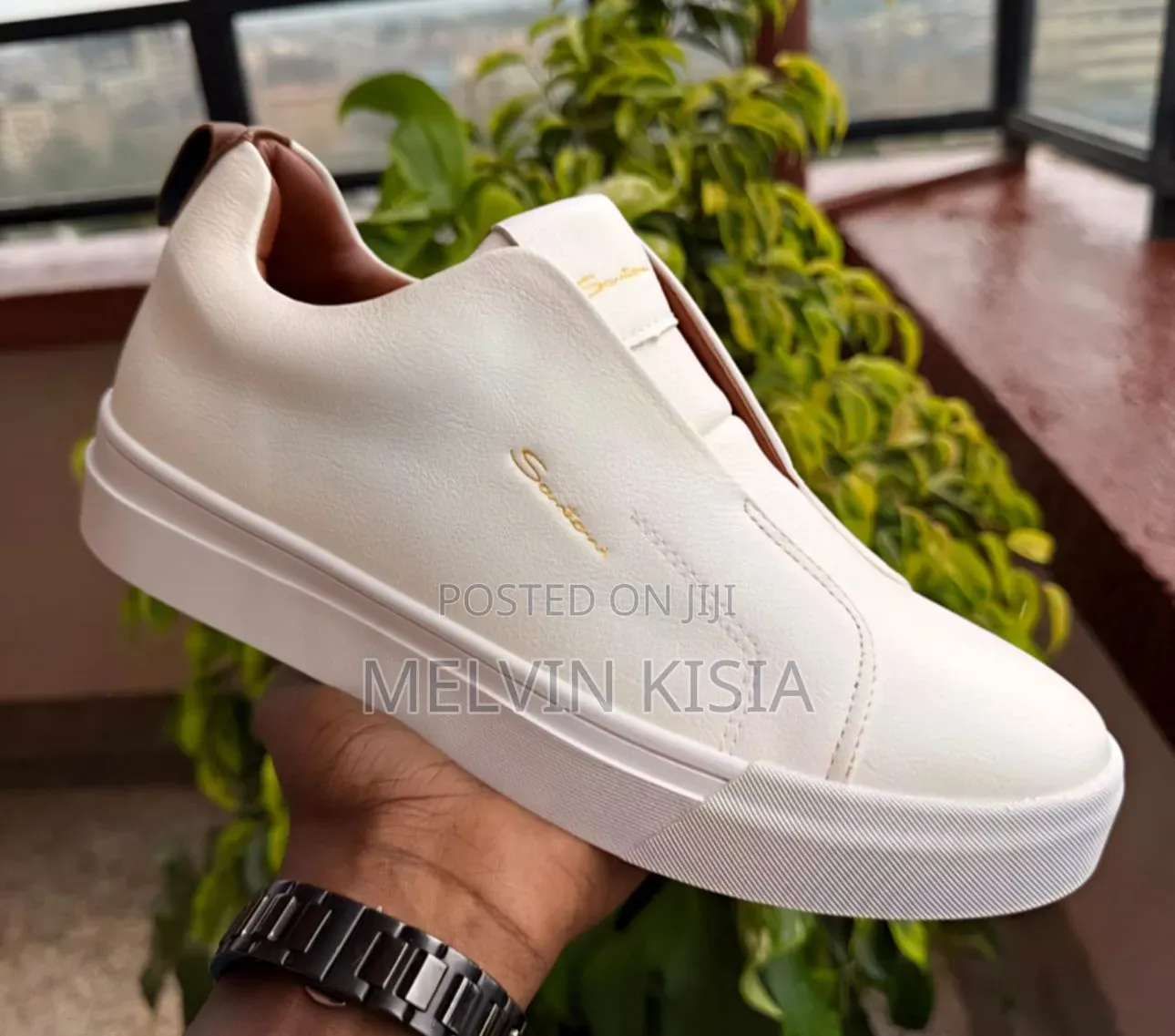 Santoni Milano Laceless