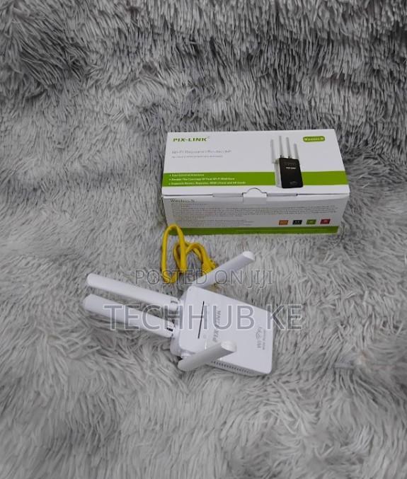 Wireless N Wifi Repeater Internet Coverage Extender With 4 Antennas