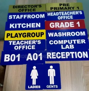 Door Tags/Labels