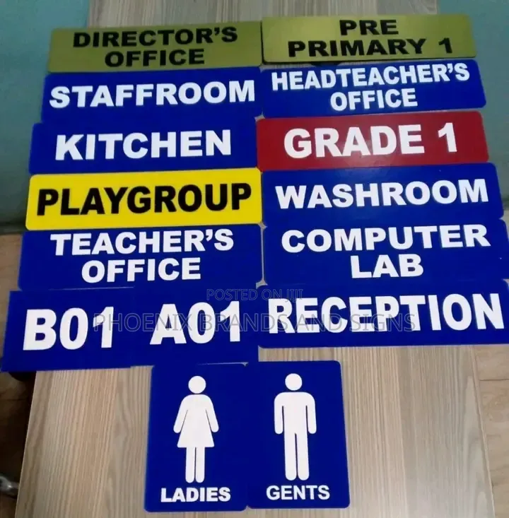 Door Tags/Labels