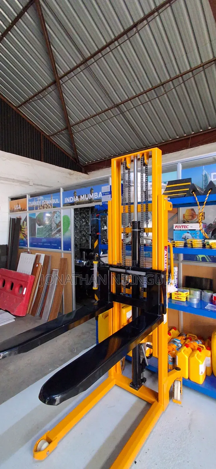 Manual Lift Stacker Equipment