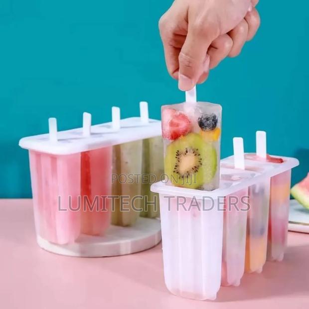 Ice Cream Popsicles Mold 4 Slots