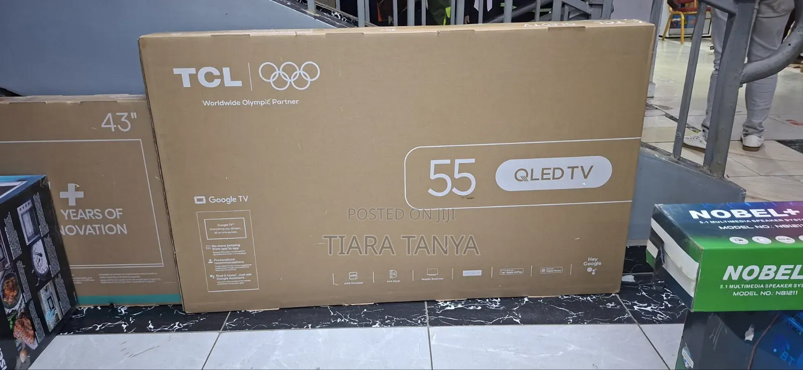 TCL TCL 55t6d 55-Inch Qled Smart TV (2026 Model)