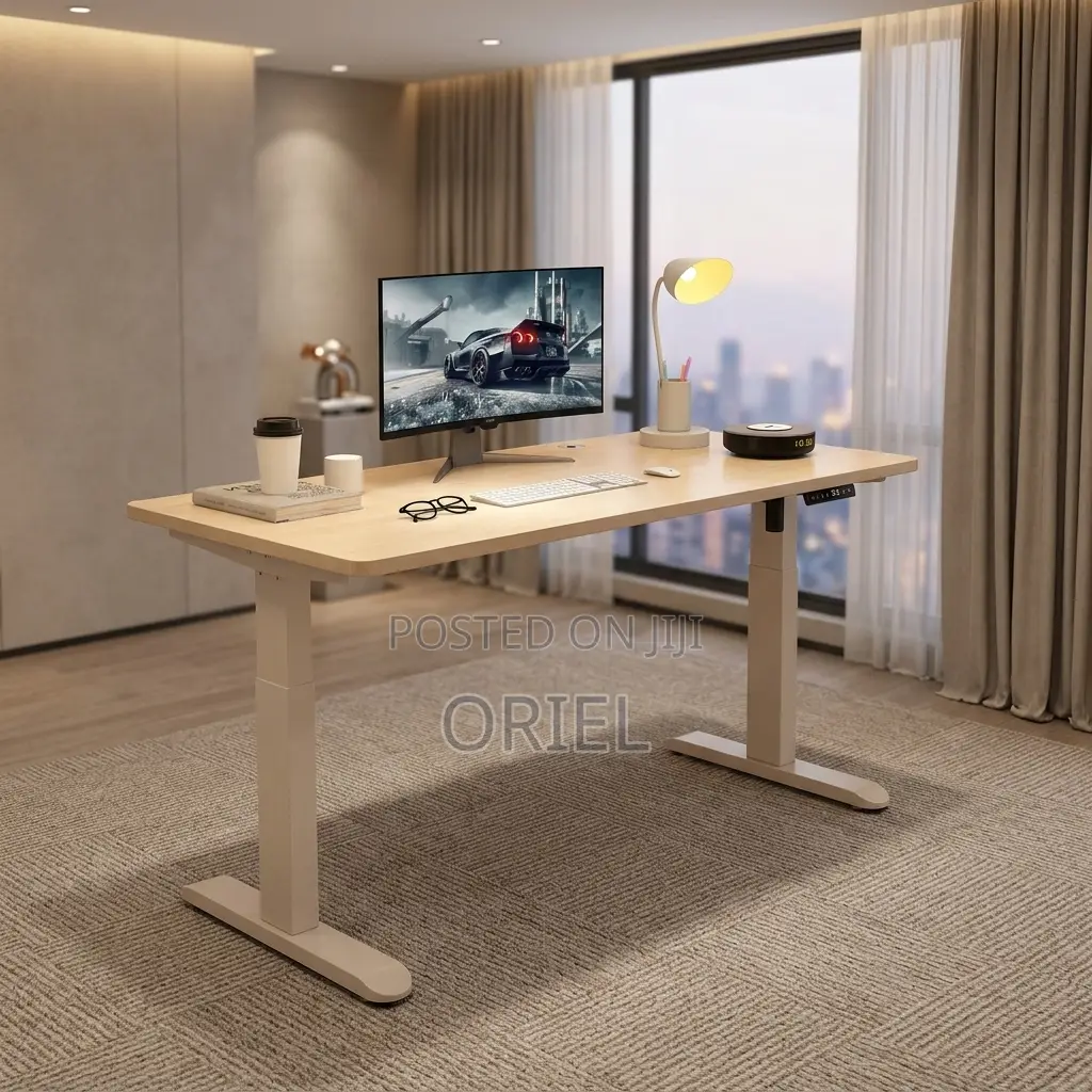 Office Computer Desk : 200cm Electric Desk
