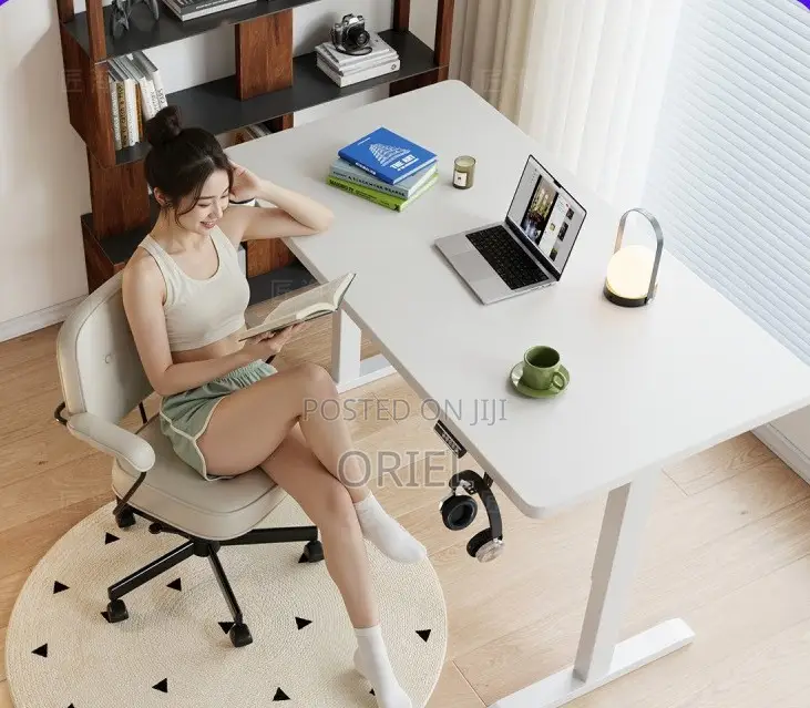 Office Computer Desk : 200cm Electric Desk
