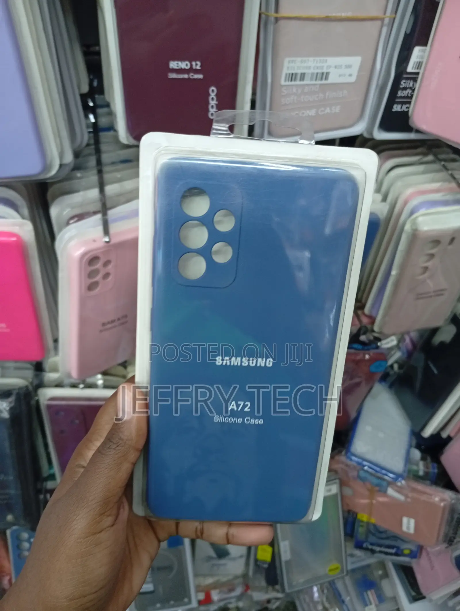 Samsung Galaxy A72 Soft, Silky Finish Cover