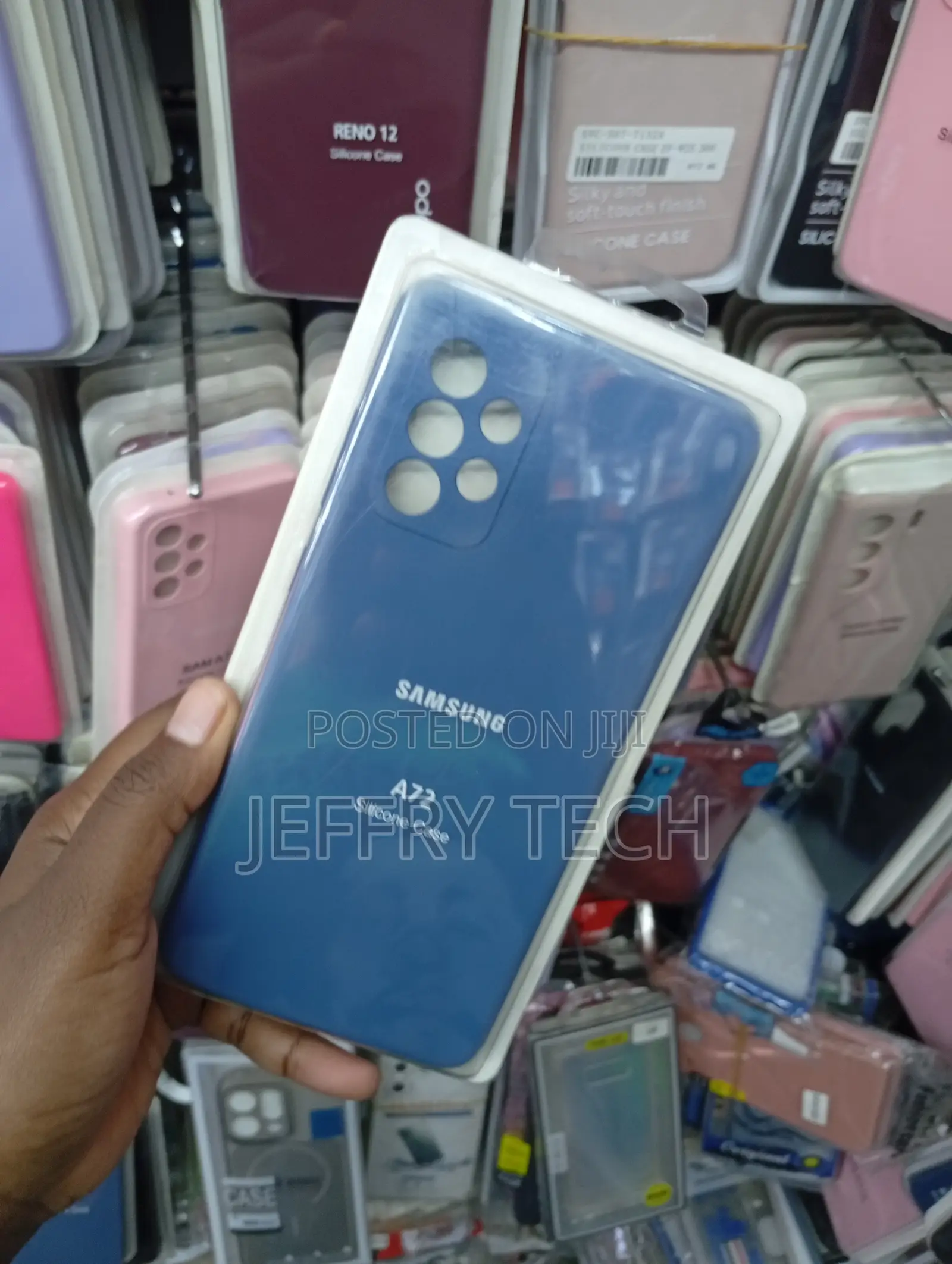 Samsung Galaxy A72 Soft, Silky Finish Cover