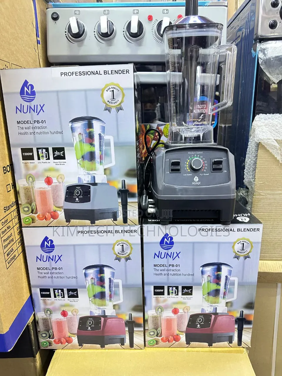 2 in 1 Nunix Commercial Blender