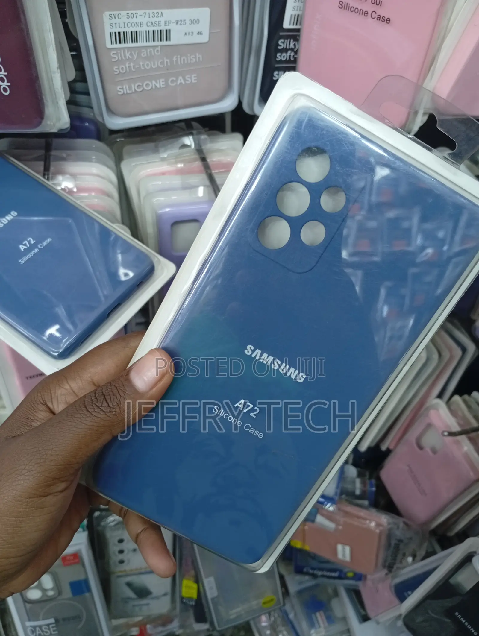 Samsung Galaxy A72 Shock-Absorbing Defense Case