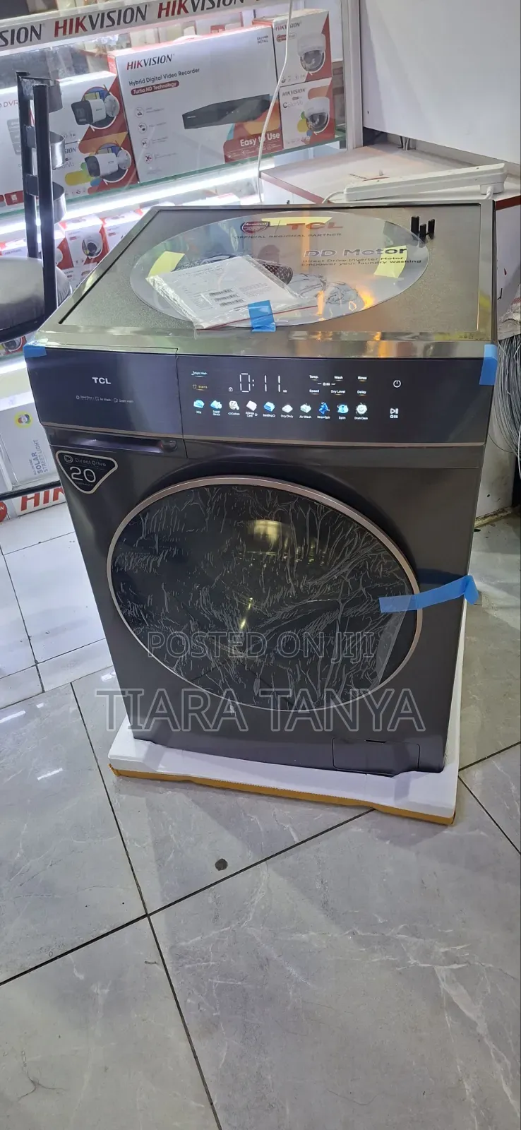 TCL 12kg Wash and Spin Washing Machine P612flg