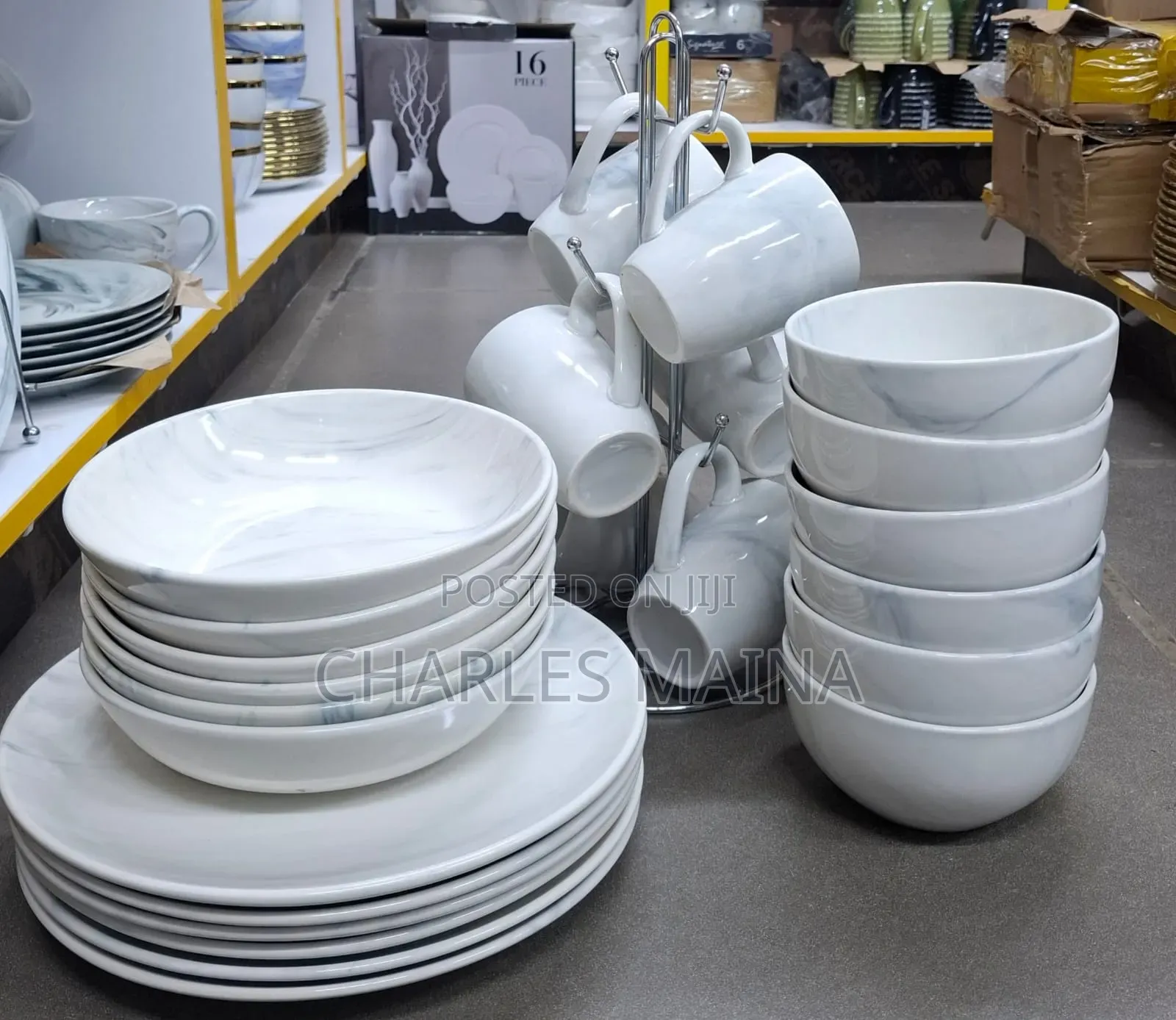 Stoneware Dinnerset 24pcs