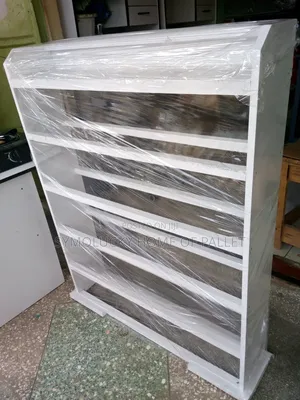 White Shoes Rack. Fancy 30 Pairs Shoes Rack