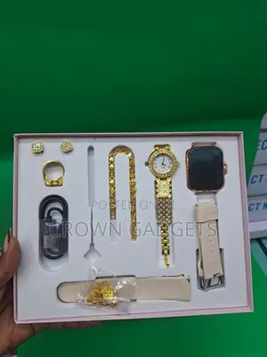 A58 Plus Bluetooth Calling Smartwatch With Luxury Gift Set