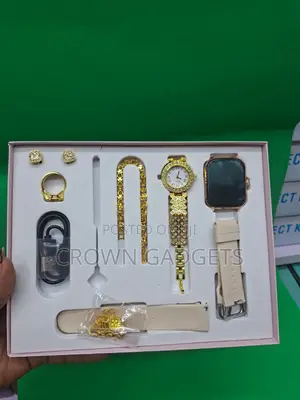 A58 Plus Bluetooth Calling Smartwatch With Luxury Gift Set