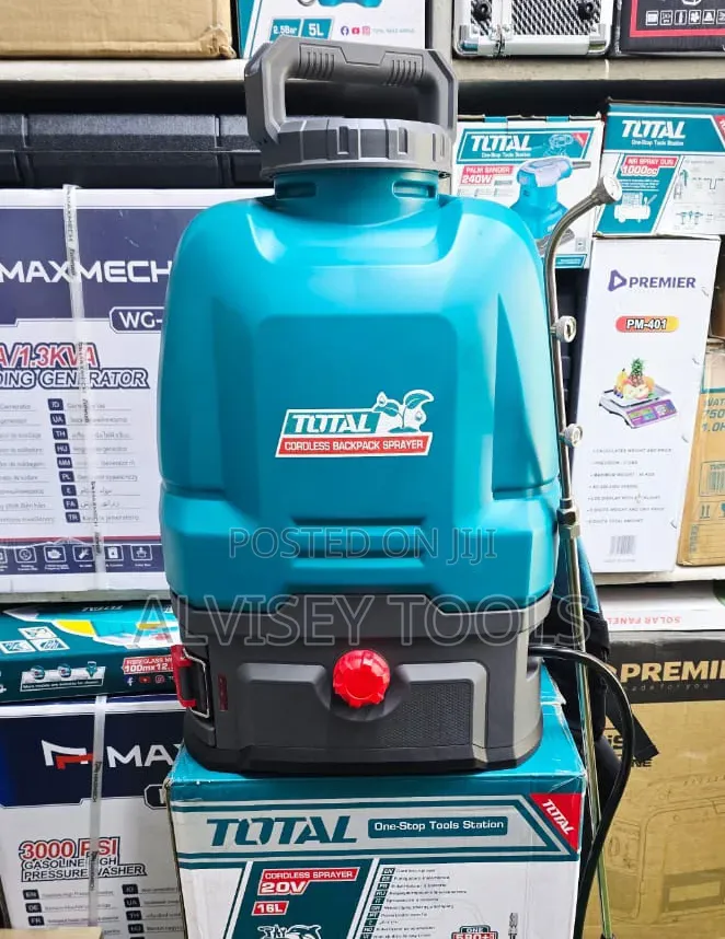 Total Heavy Duty Cordless Knapsack Sprayer 16l