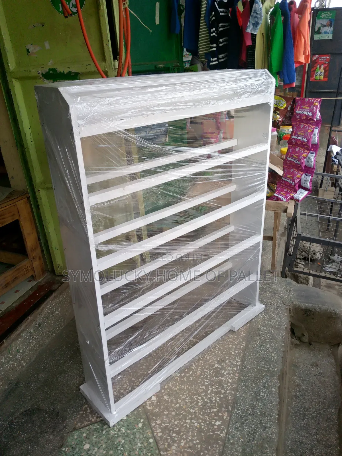 Modern Shoes Rack . Spacious 6 Layers Framed
