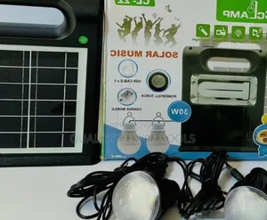 *Cclamp Cl-22 Solar Emergency Lamp With 2 Bulbs*