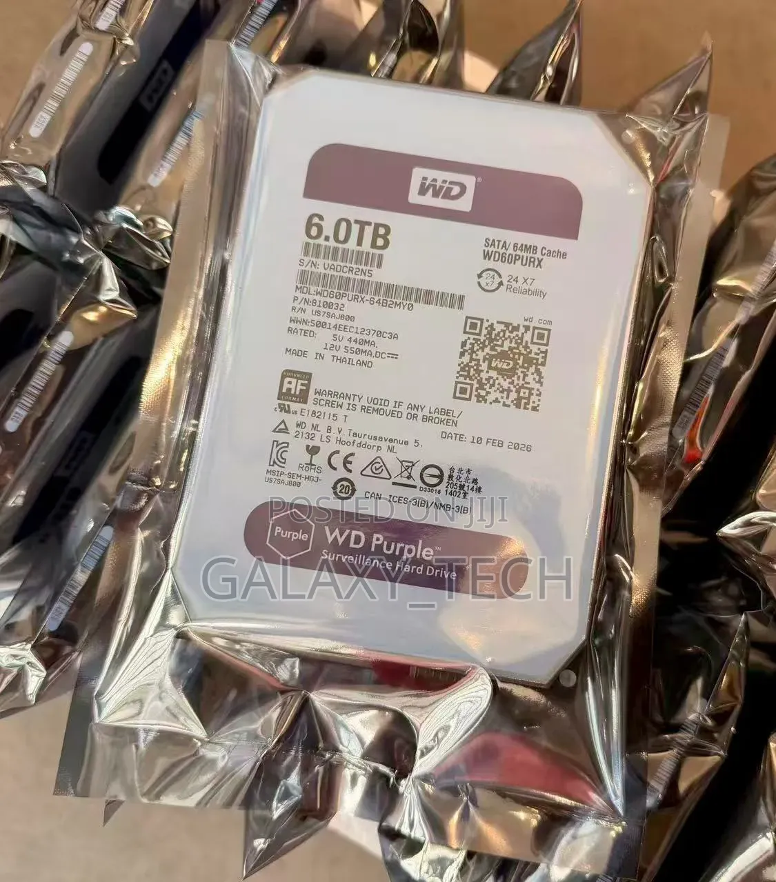 Wd Purple 6tb Surveillance Hard Drives