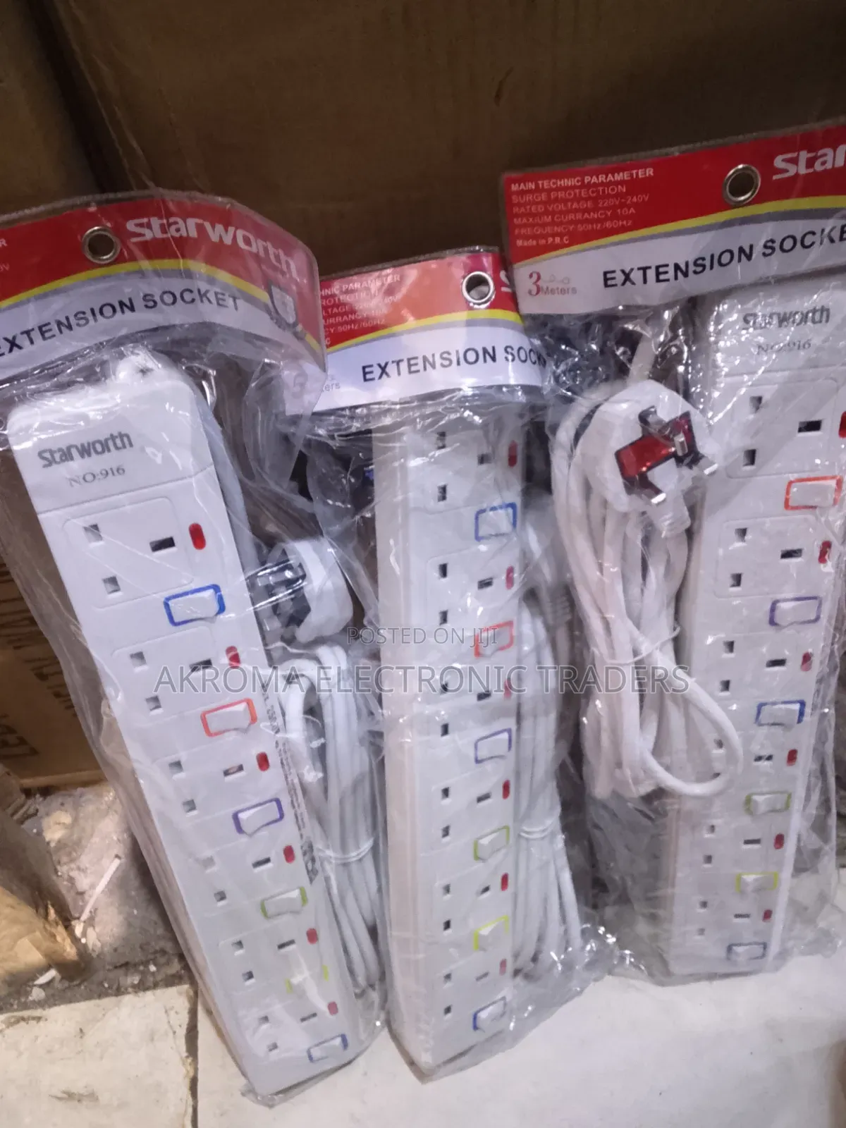 Star Worth Extension Sockets